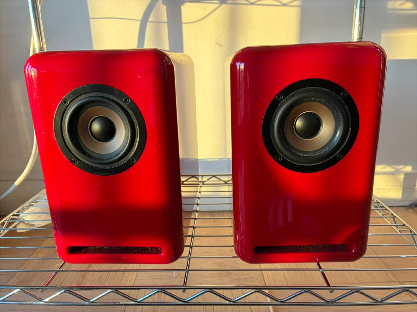 Luxury 3” full range speaker in Red