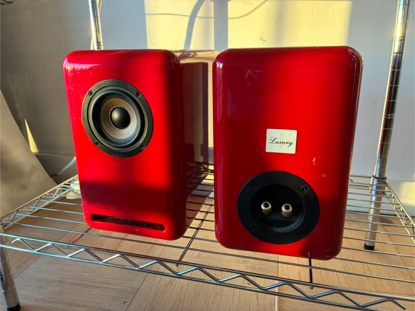 Luxury 3” full range speaker in Red - photo 3