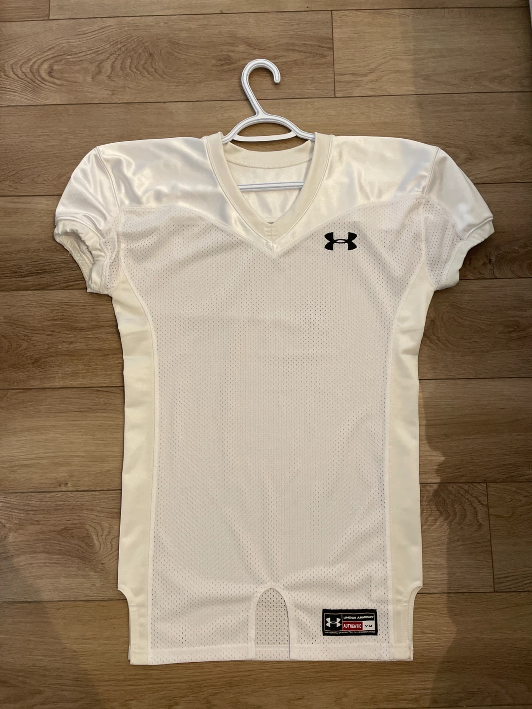 Under Armour Authentic Football Jersey Youth Medium White