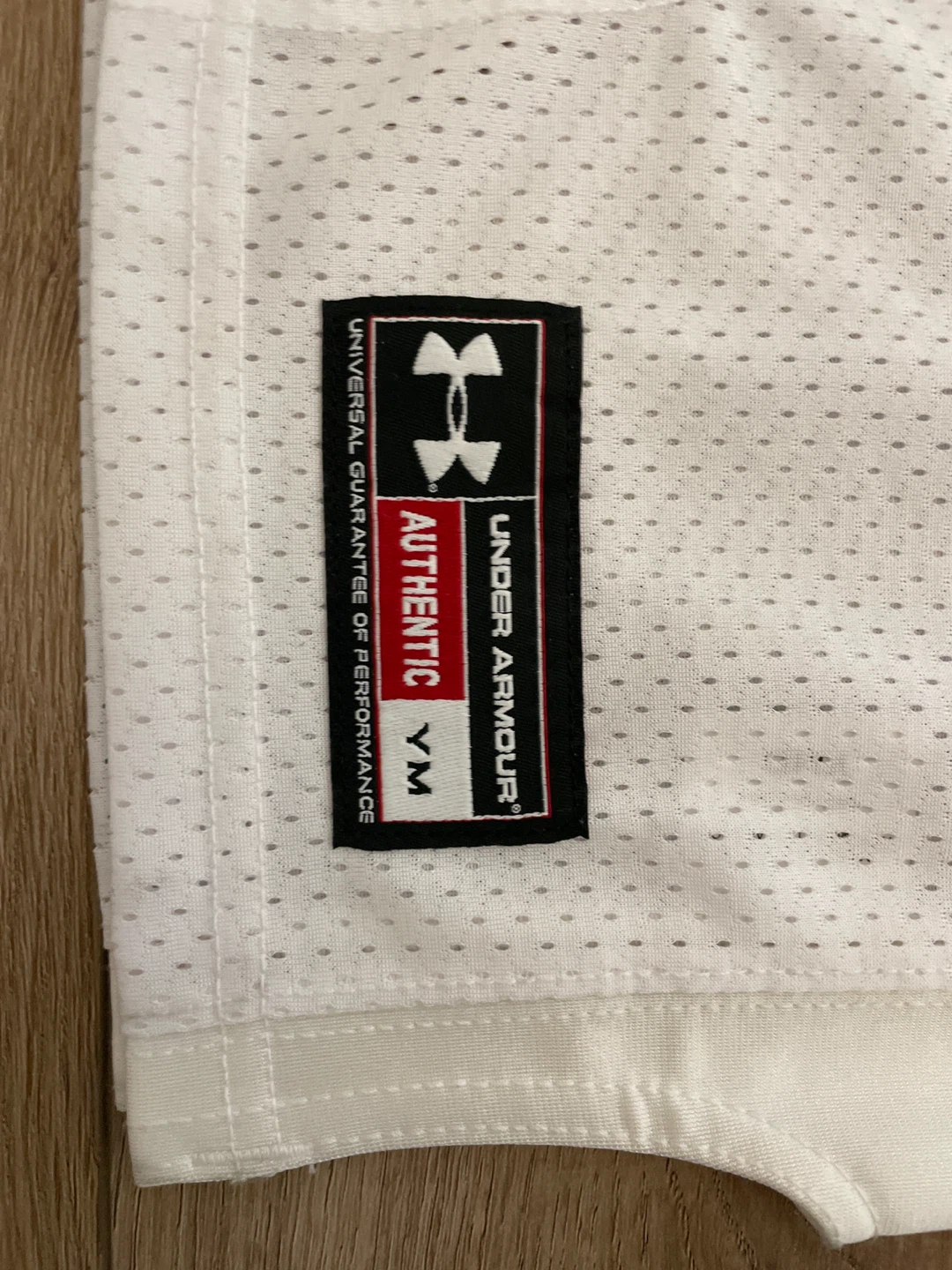 Under Armour Authentic Football Jersey Youth Medium White - photo 3