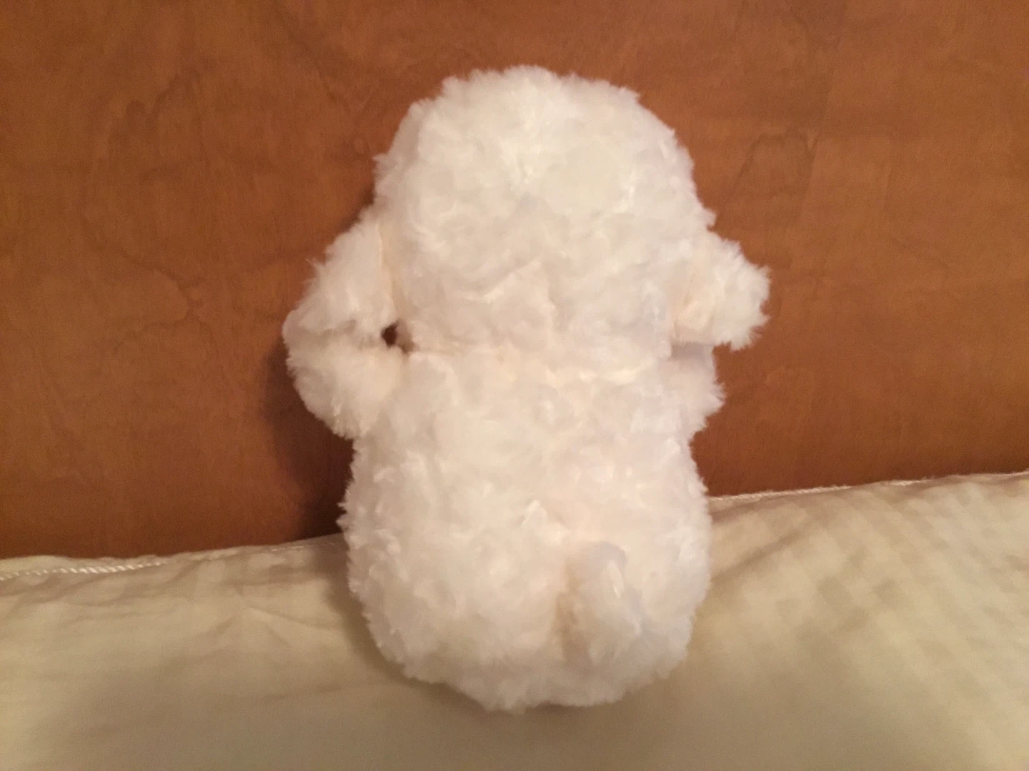 Fluffy White Lamb Plush Toy - photo 2