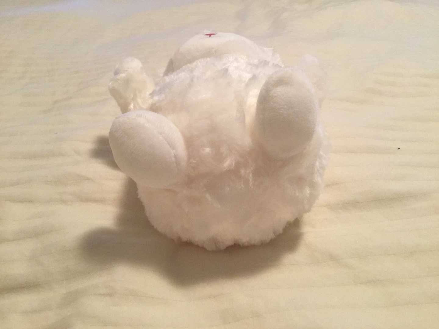 Fluffy White Lamb Plush Toy - photo 5