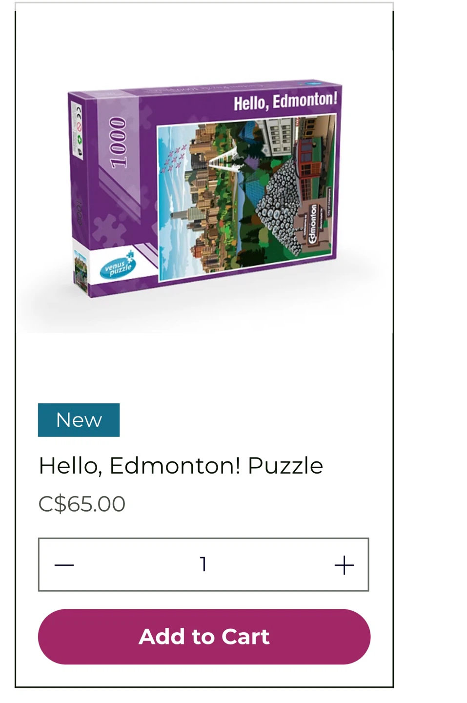 Edmonton Puzzle - photo 2