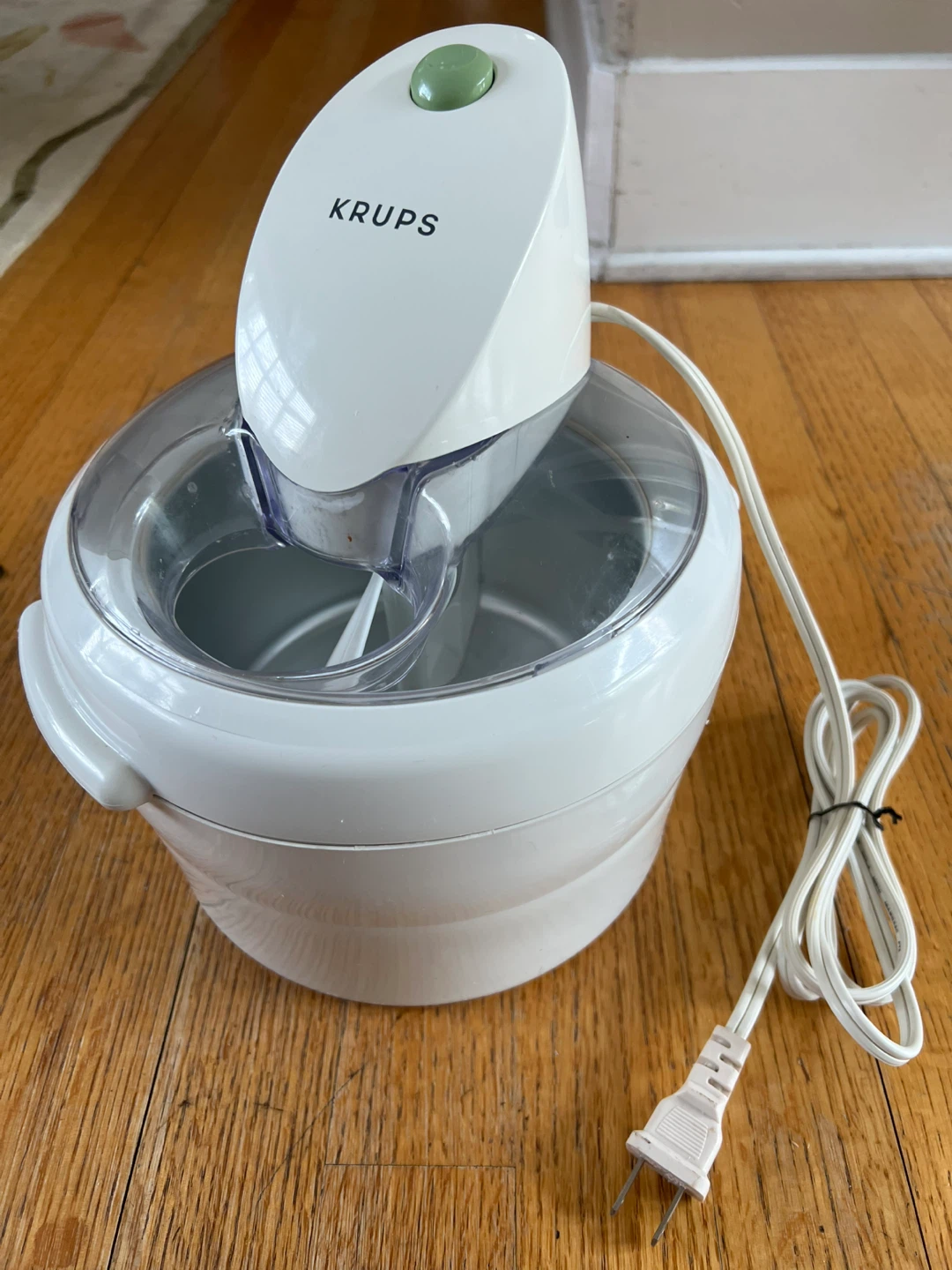 KRUPS White Ice Cream Maker