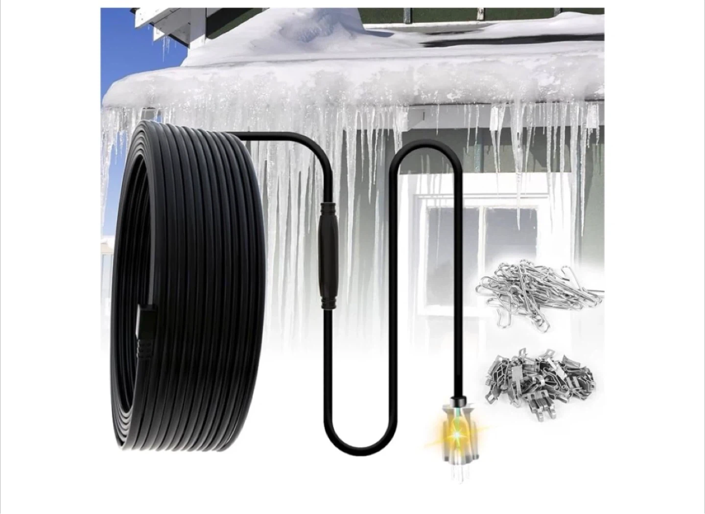 Roof HEATING MELT ICE installations - photo 2