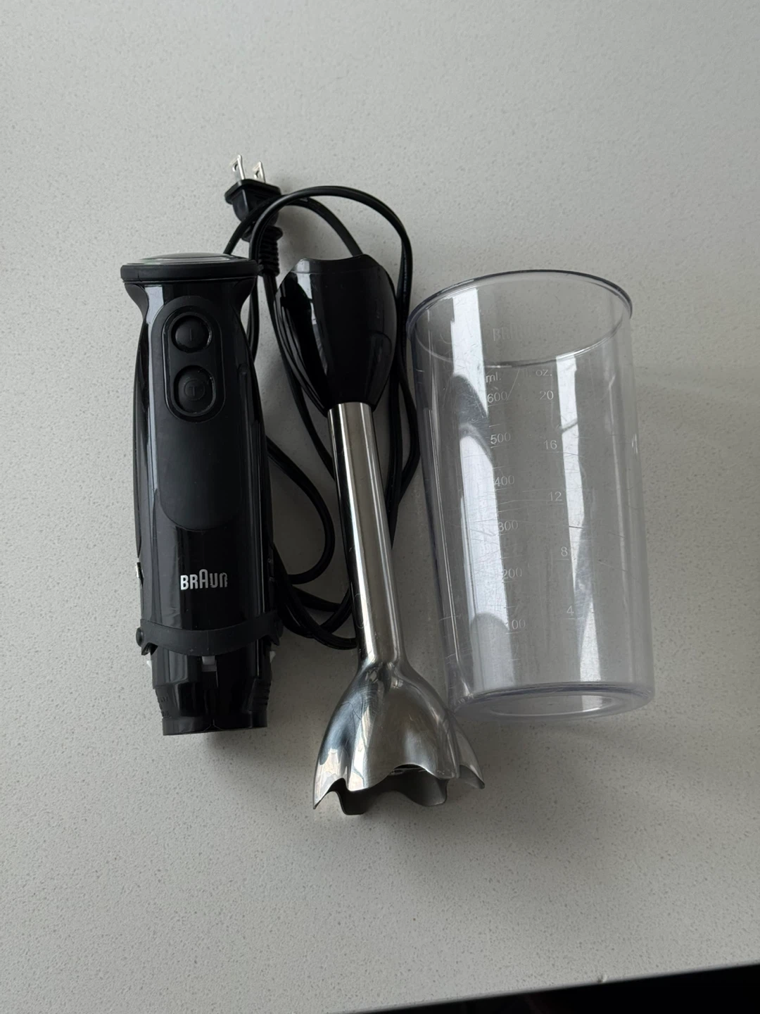 Braun Immersion Blender with Beaker
