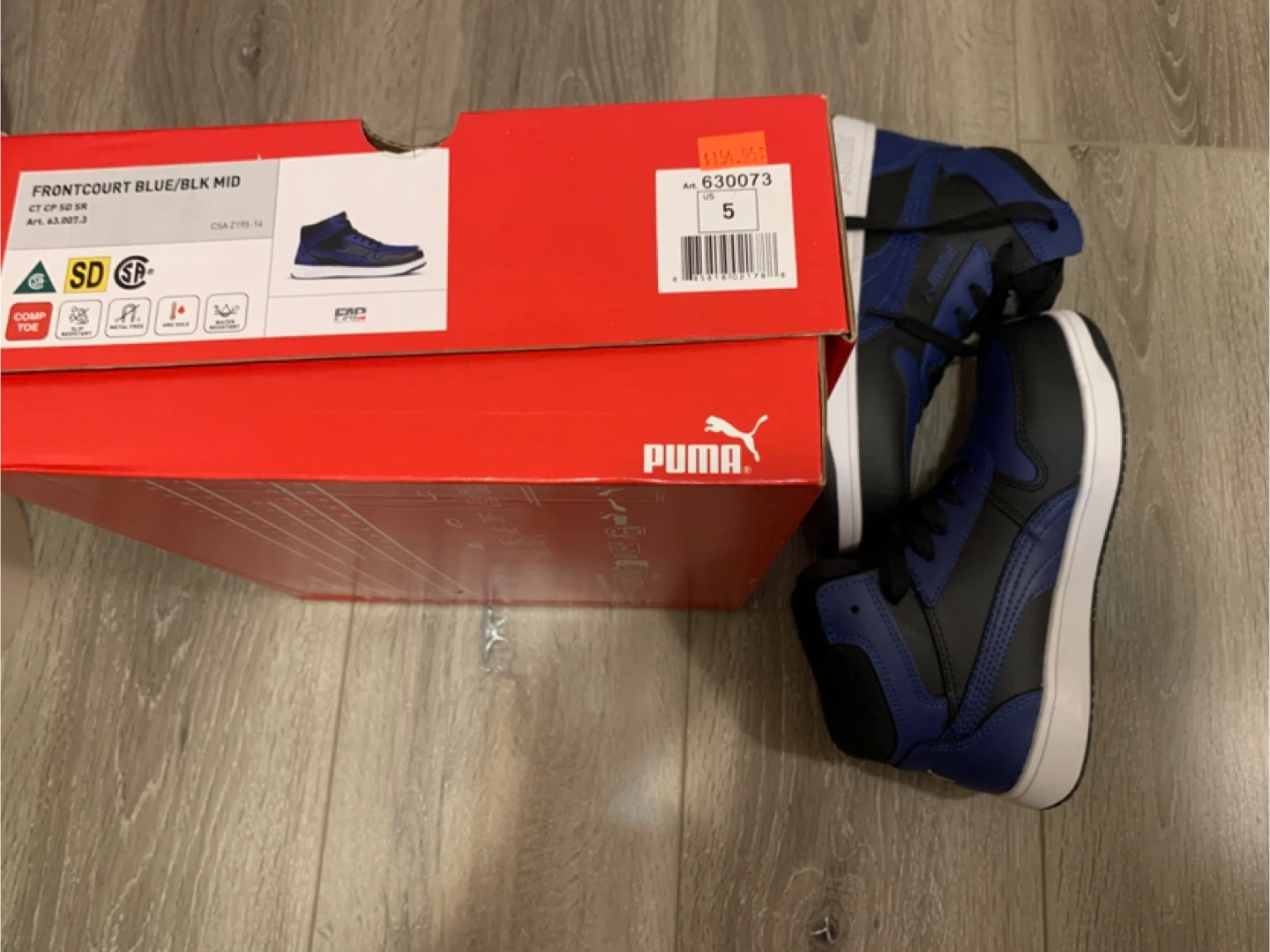Puma Safety Shoes Size 7