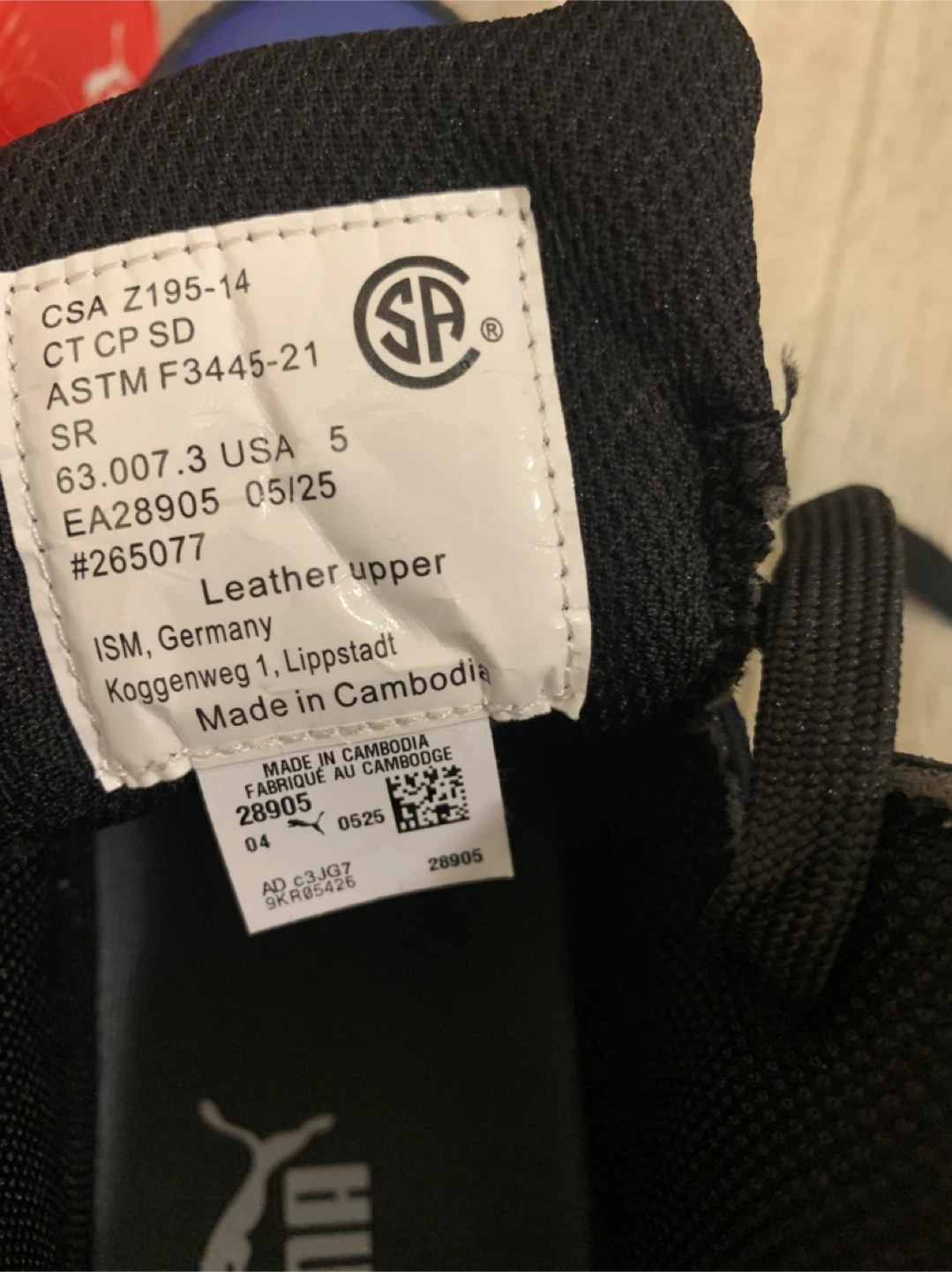 Puma Safety Shoes Size 7 - photo 3