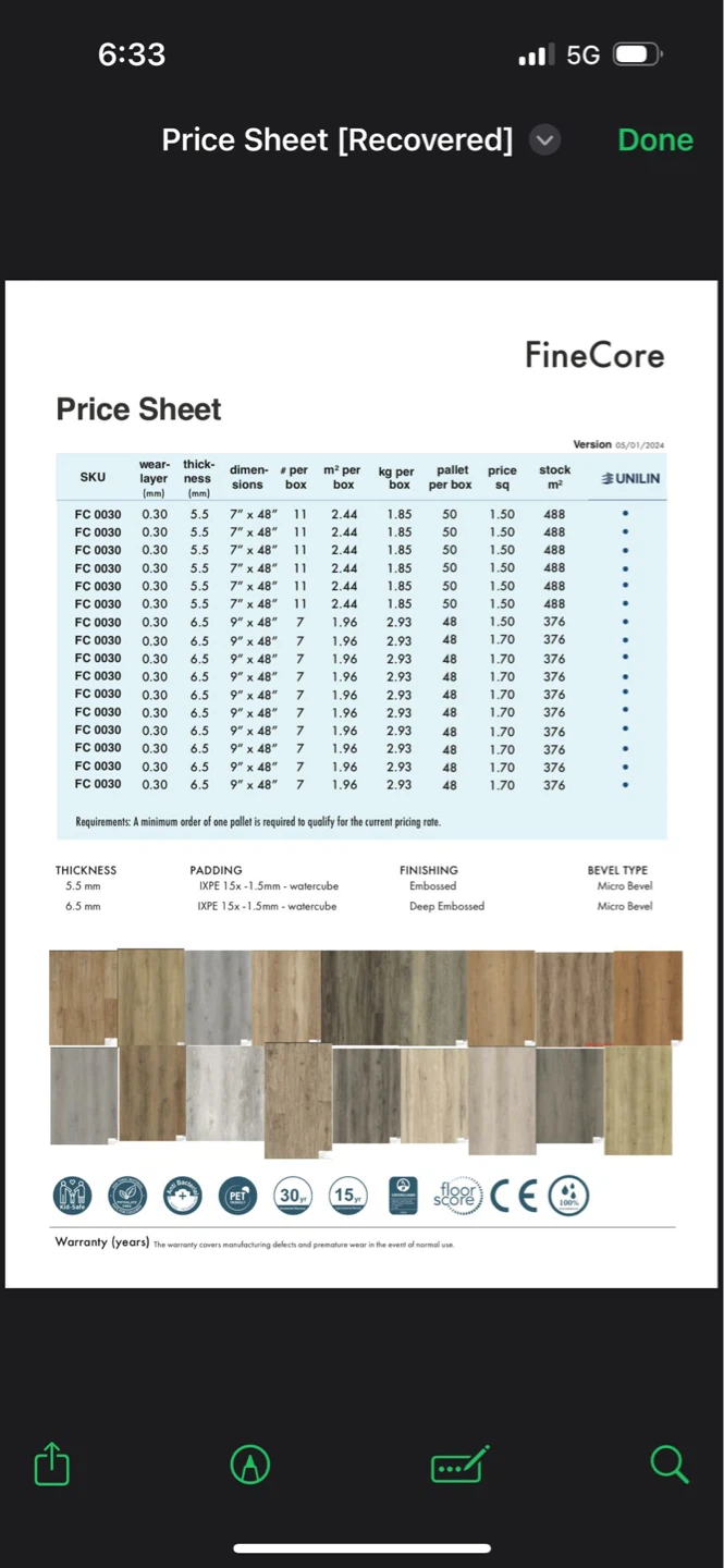 FineCore Waterproof Vinyl Plank Flooring - photo 2