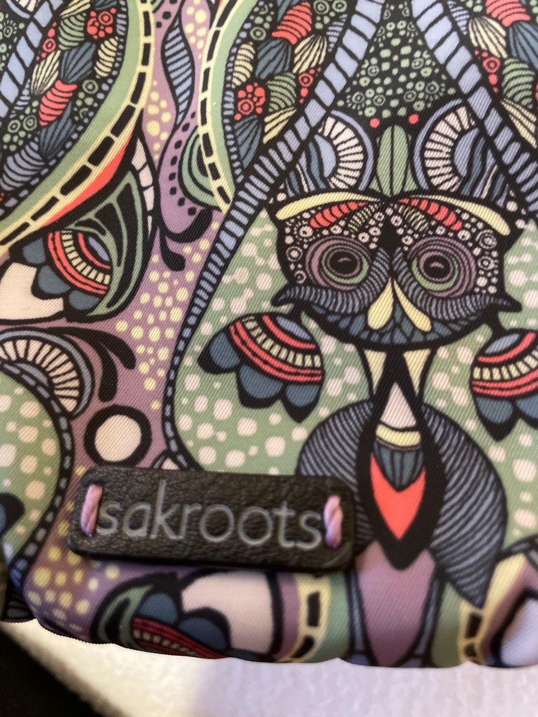 Sakroots Crossbody Bag with Owl Pattern - photo 3