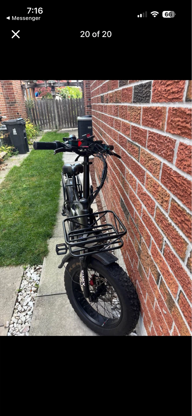Tankx Folding Electric Fat Bike