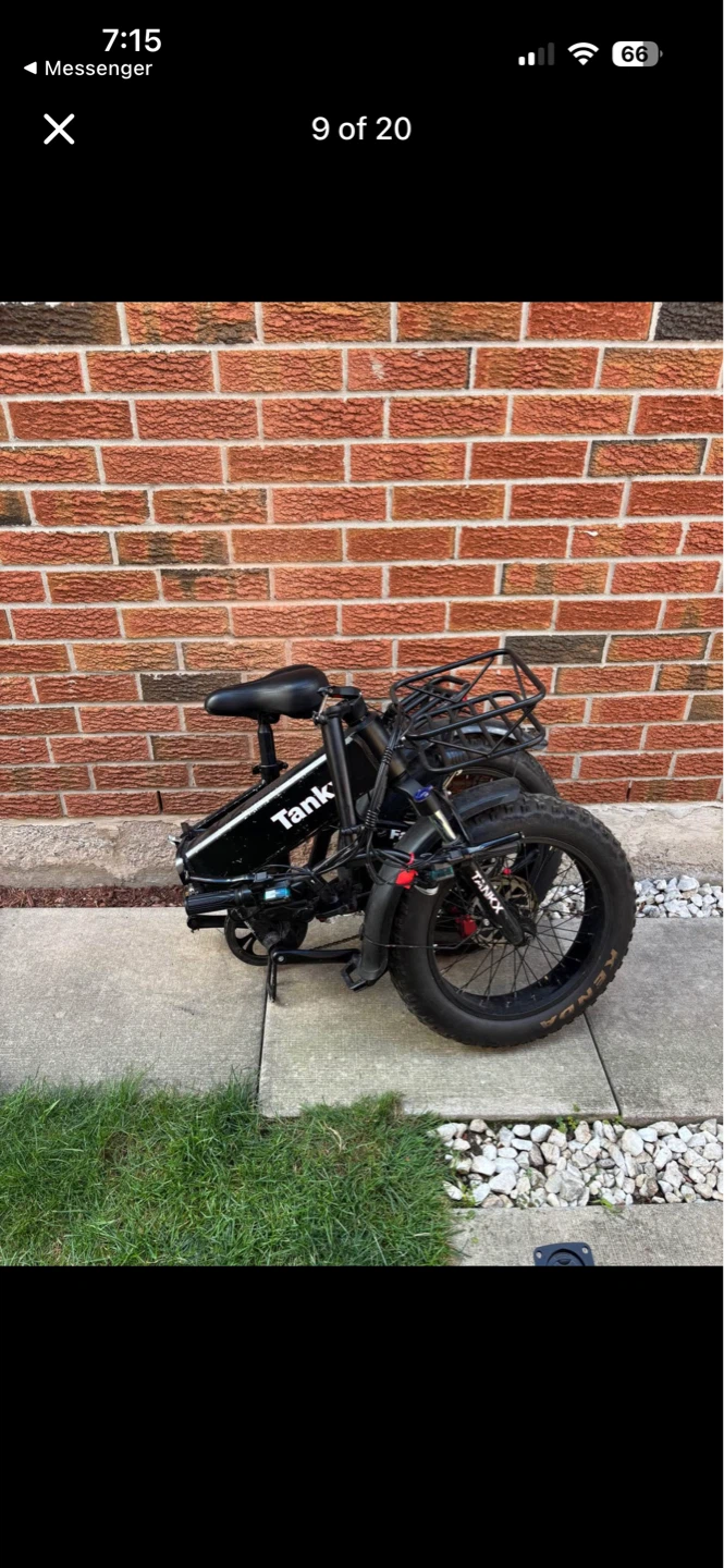 Tankx Folding Electric Fat Bike - photo 5