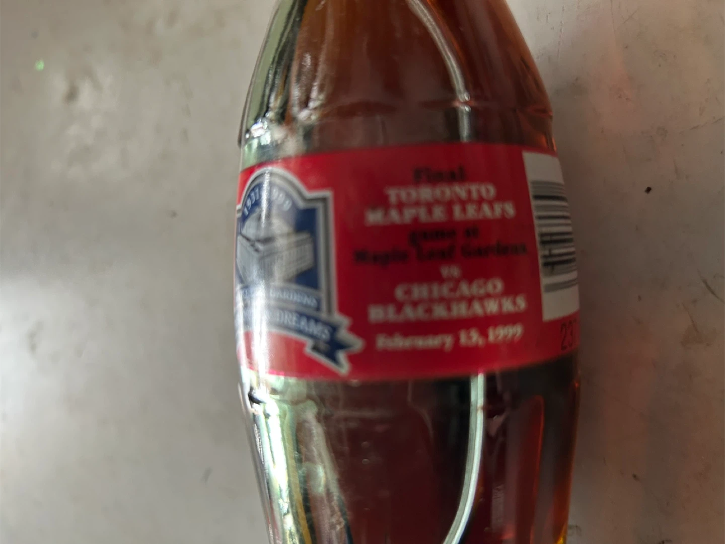 Coca-Cola - Toronto Maple Leafs vs. Chicago Blackhawks 1999 - photo 3