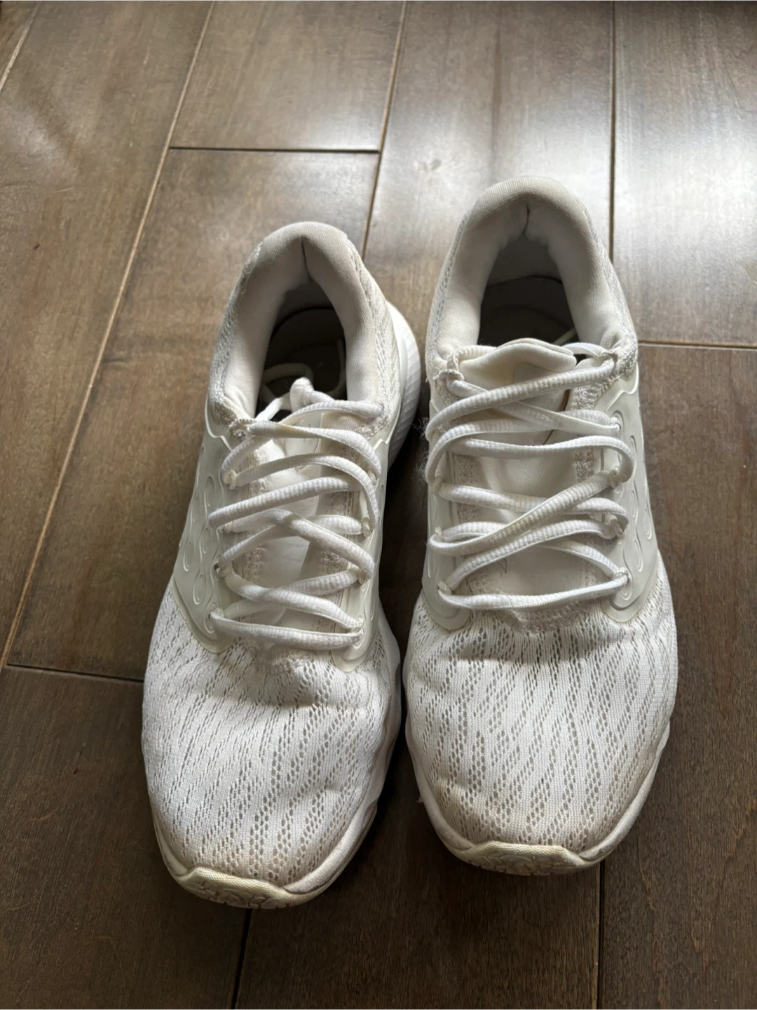 Under Armour White Running Shoes