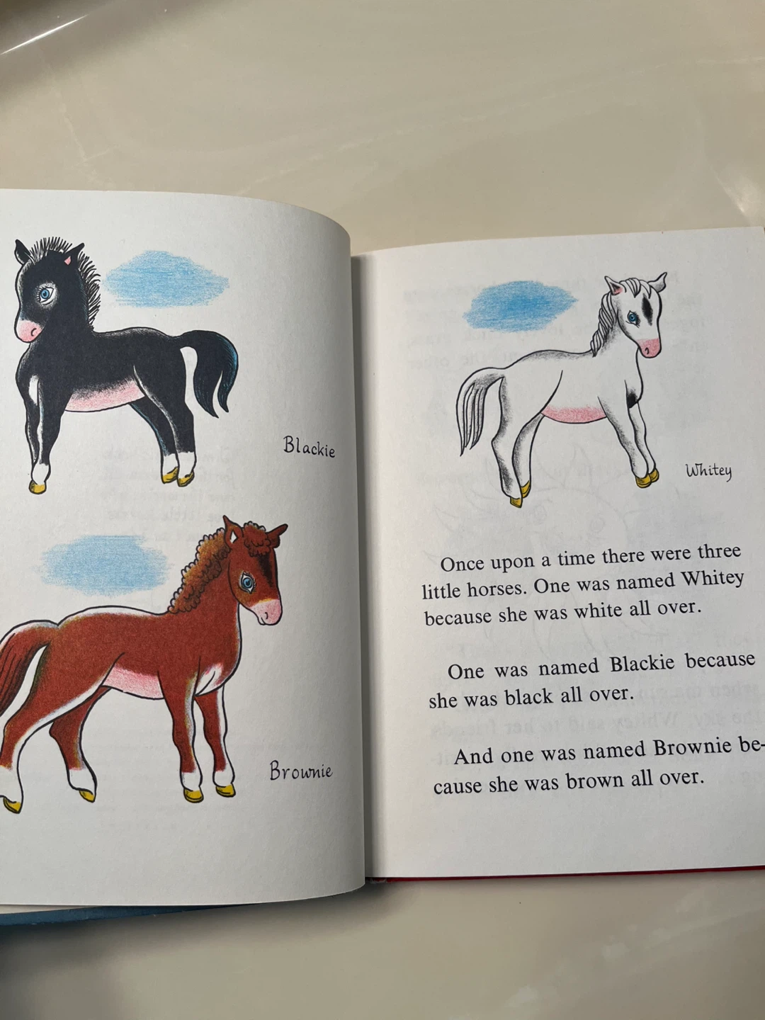 Three Little Horses/Veronica 2in1 Vintage Children’s Book - photo 5