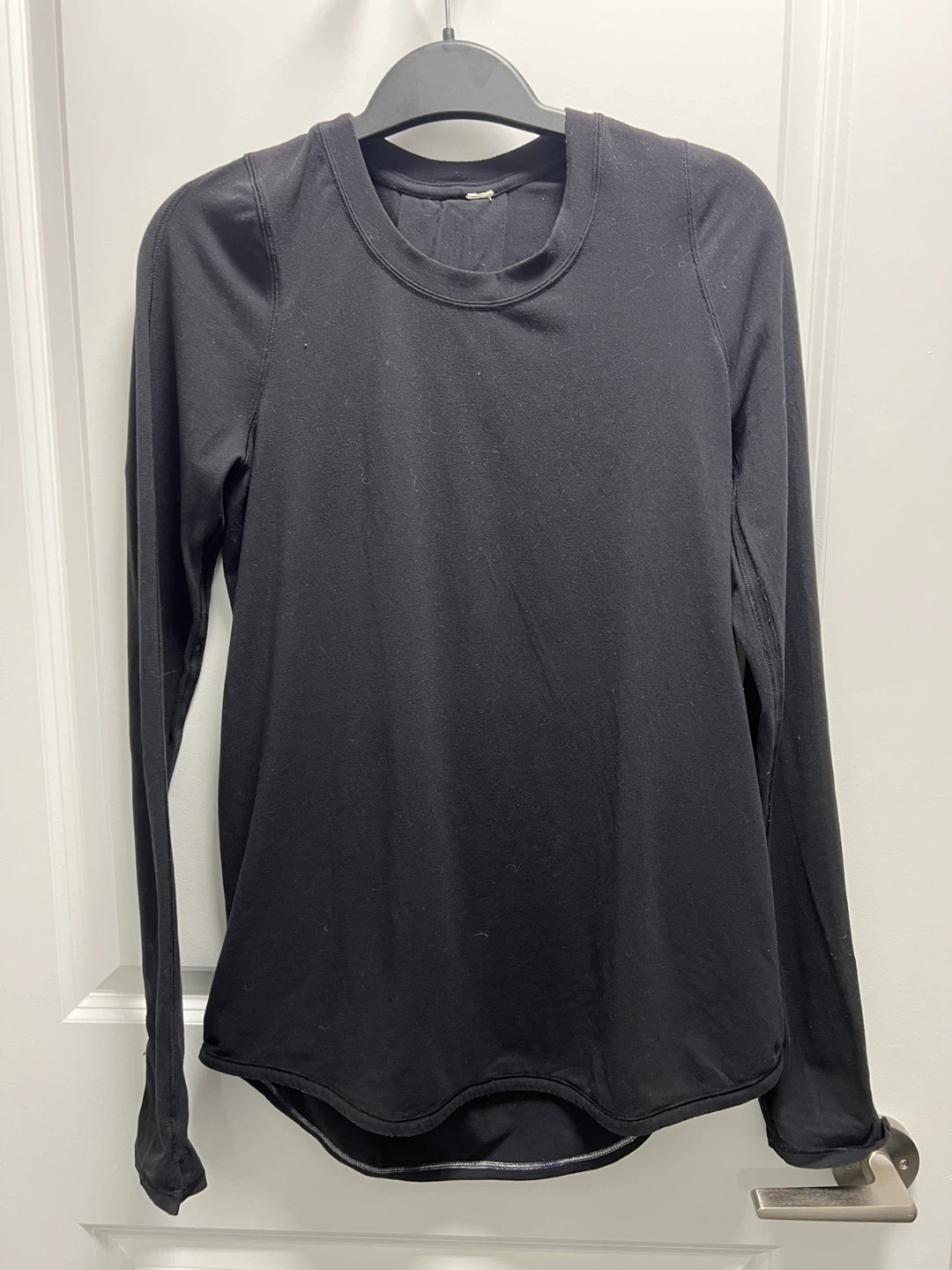 Lululemon Black Long Sleeve Top size 4