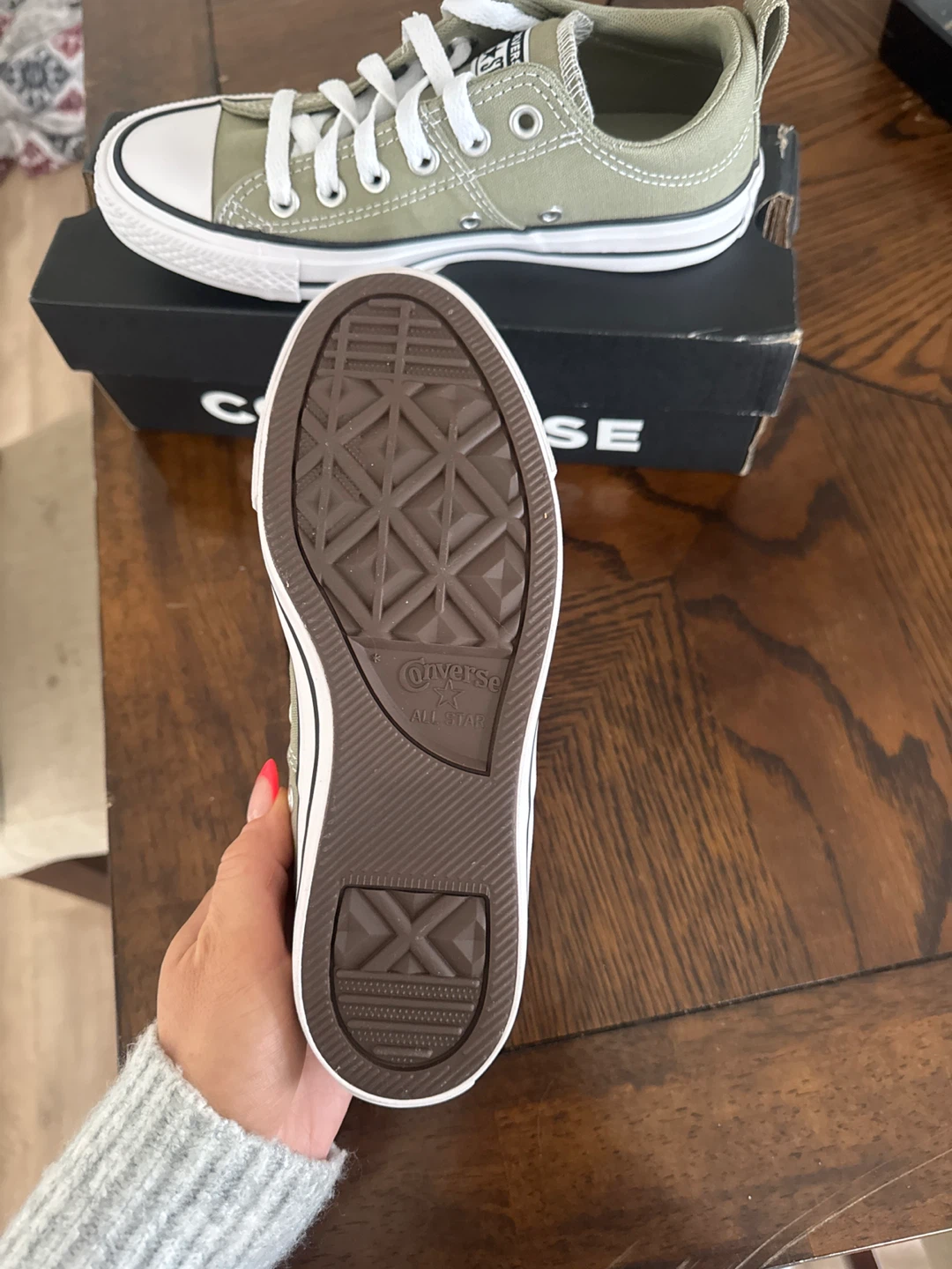 Converse All Star Chuck Taylor Shoes - Olive Green - photo 3