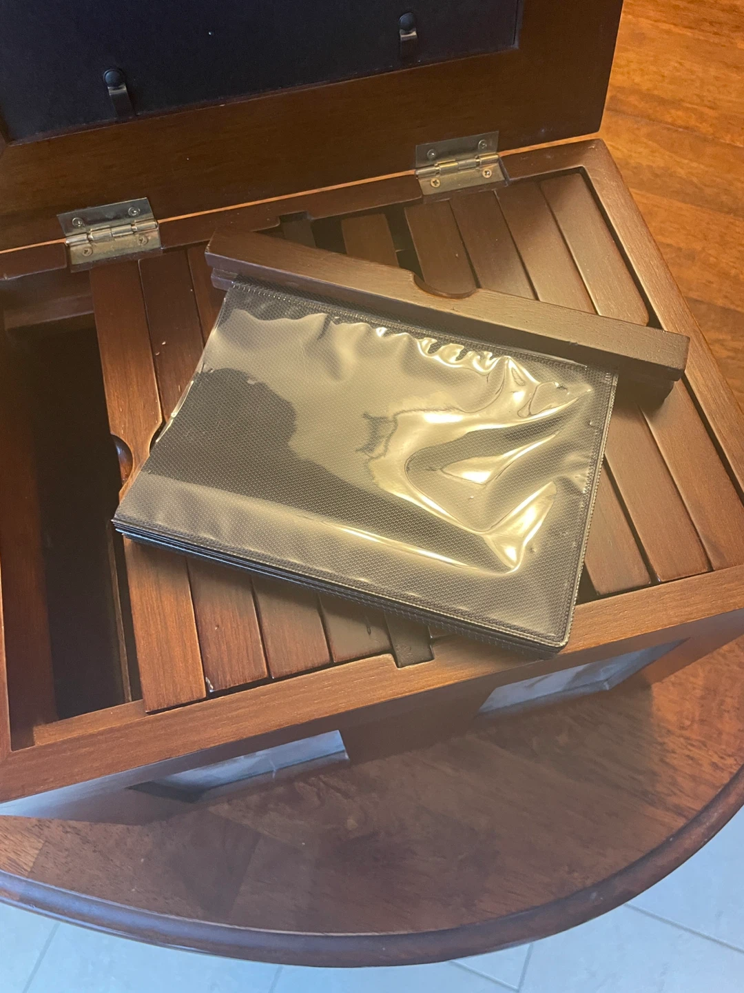 Wooden Photo Keepsake Box - photo 3