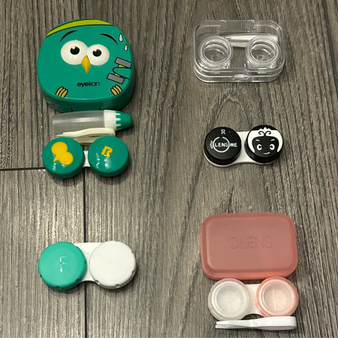 (New) Assorted Contact Lens Cases- All for $5
