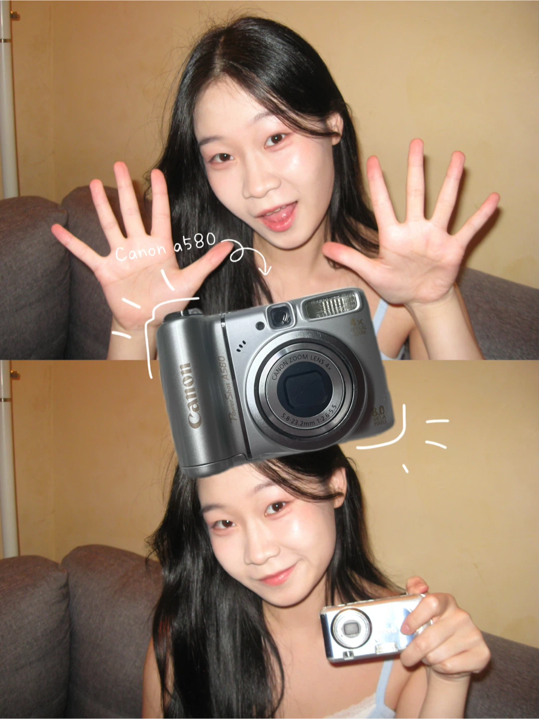 Canon PowerShot A580 Digital Camera 🥕