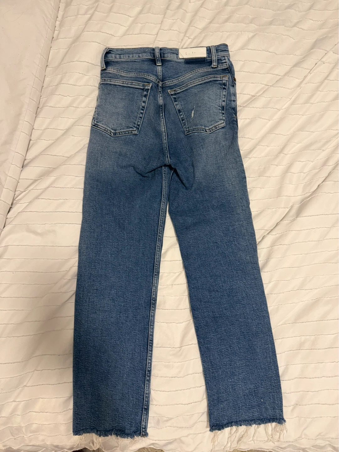 RE/DONE High Rise Straight Jeans - photo 3