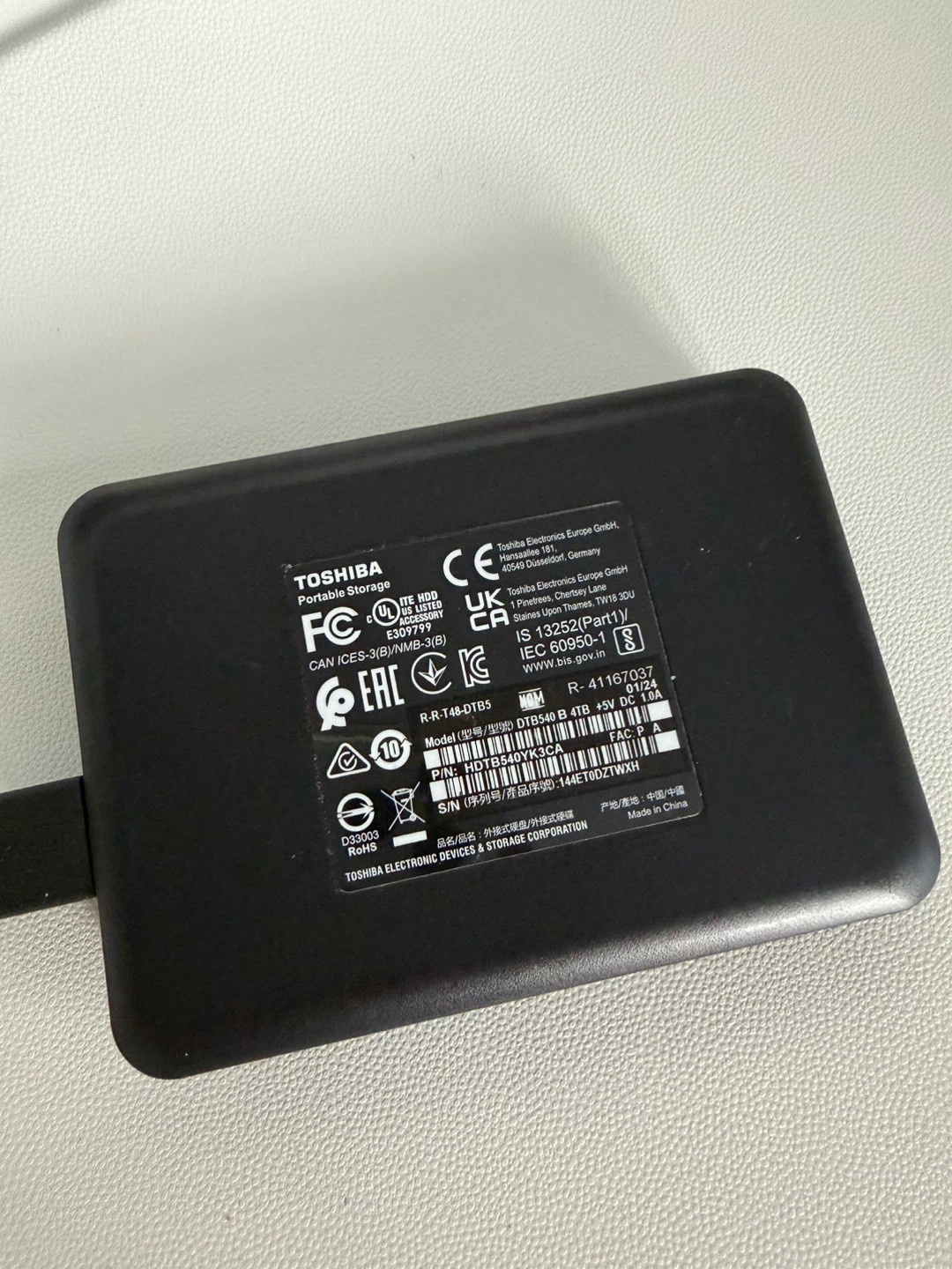 Toshiba Portable External Hard Drive 4TB - photo 3