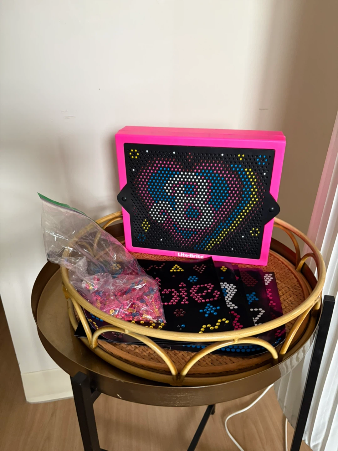Lite-Brite Retro Toy with Extra Beads