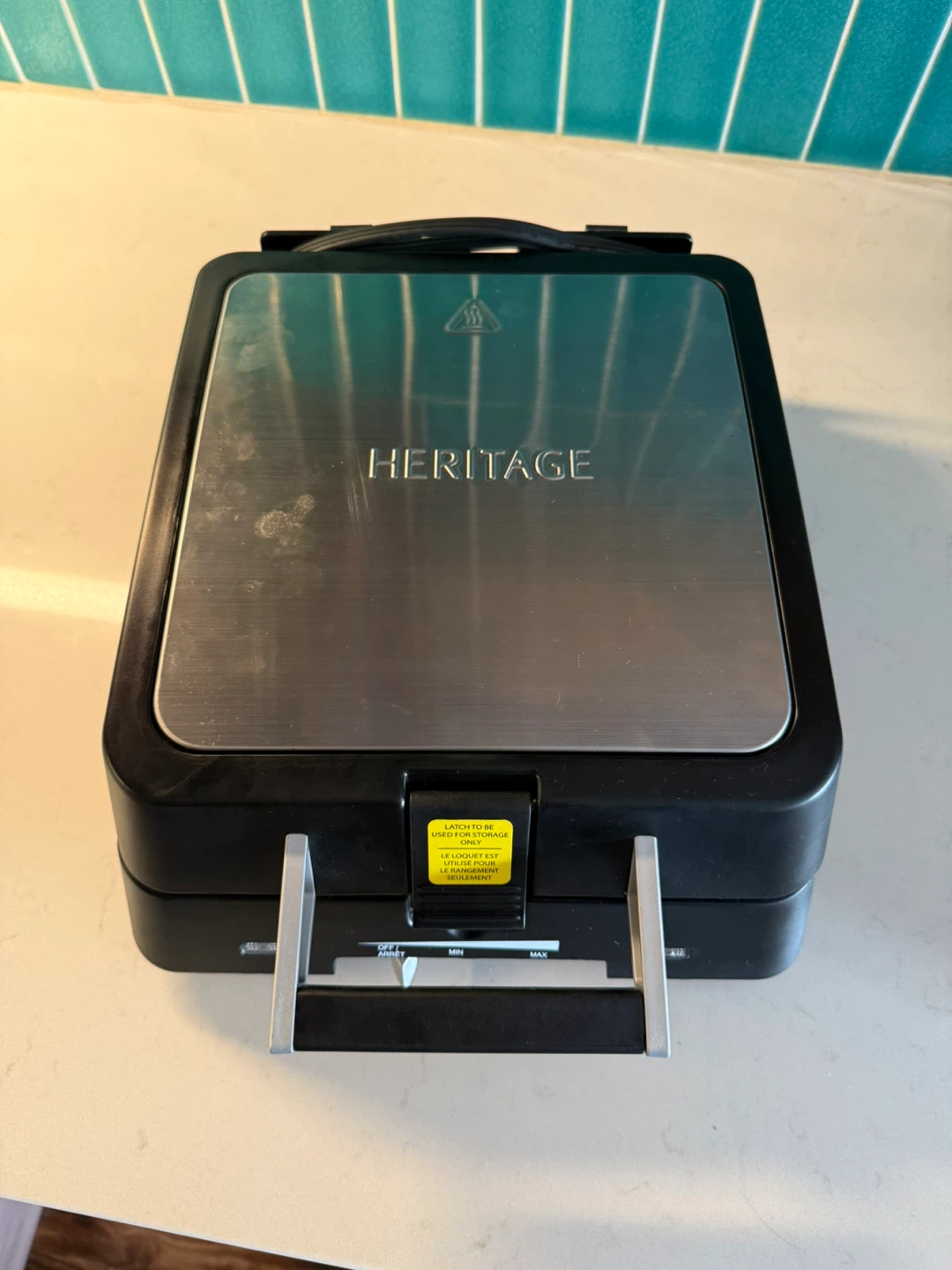 Heritage The Rock Waffle Maker