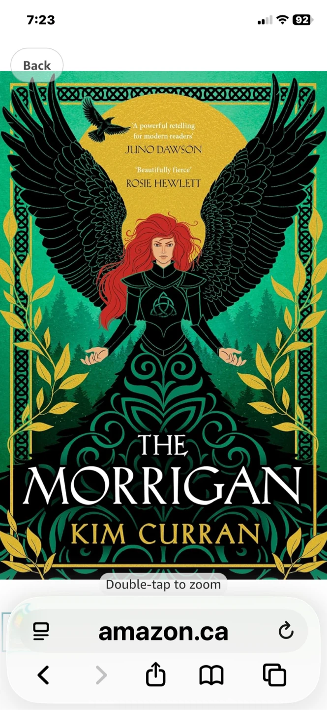 The Morrigan by Kim Curran - Paperback