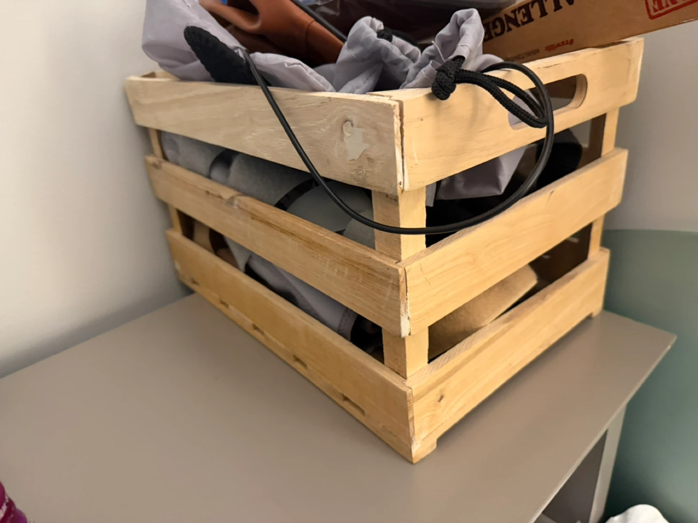 Assorted Storage Bins and Basket - photo 5