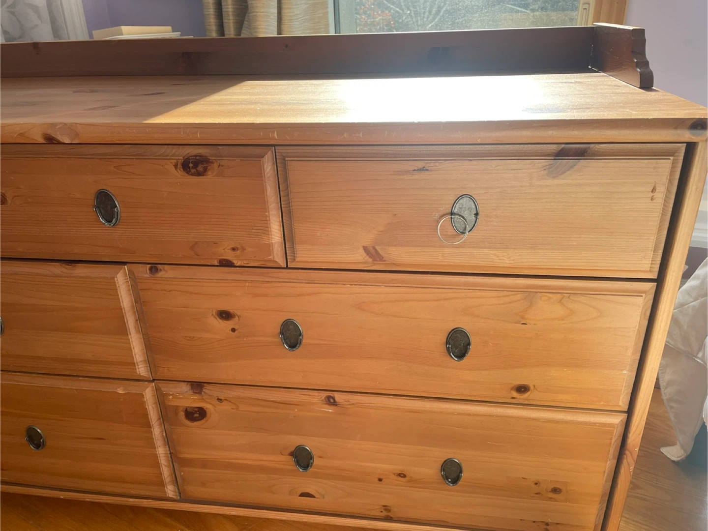 Wooden Dresser with 7 Drawers - photo 4