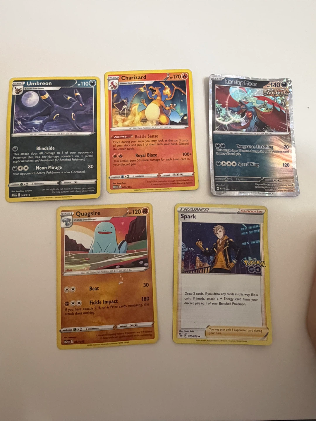 Pokemon trading cards