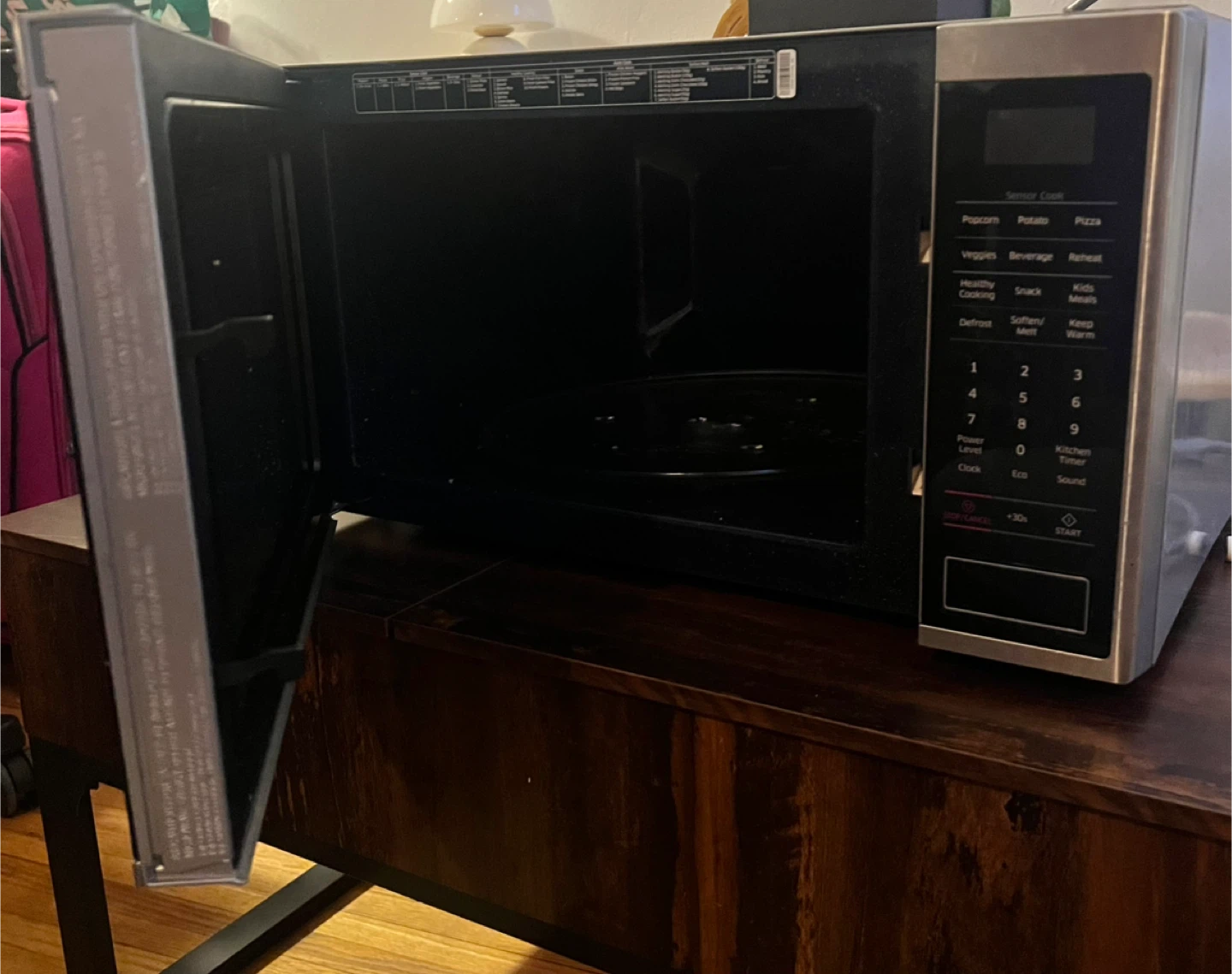 Samsung Stainless Steel Microwave - photo 2