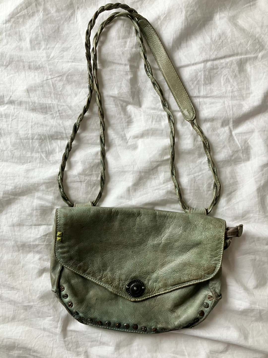 Desiderius Leather Crossbody Bag