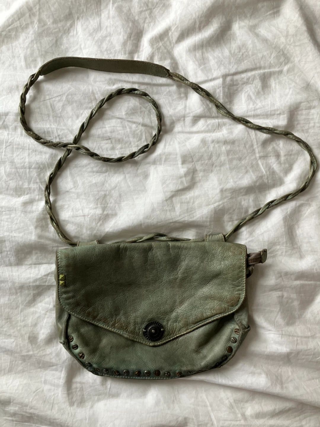 Desiderius Leather Crossbody Bag - photo 2