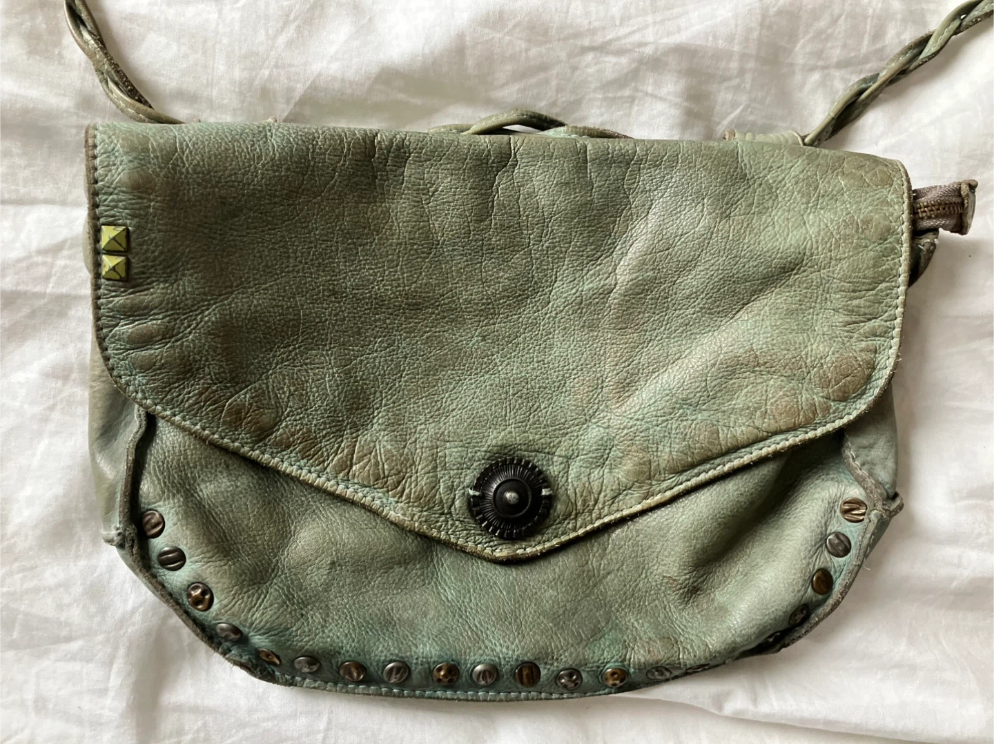 Desiderius Leather Crossbody Bag - photo 3