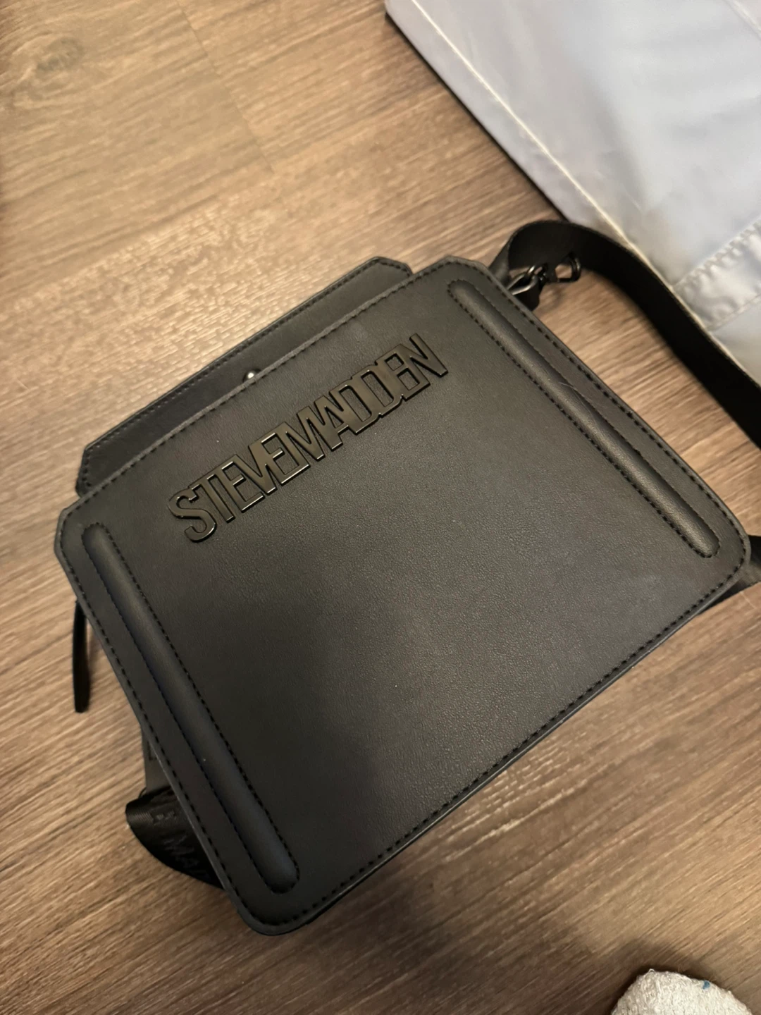 Steve Madden Black Satchel Bag with Coin Pouch - photo 2