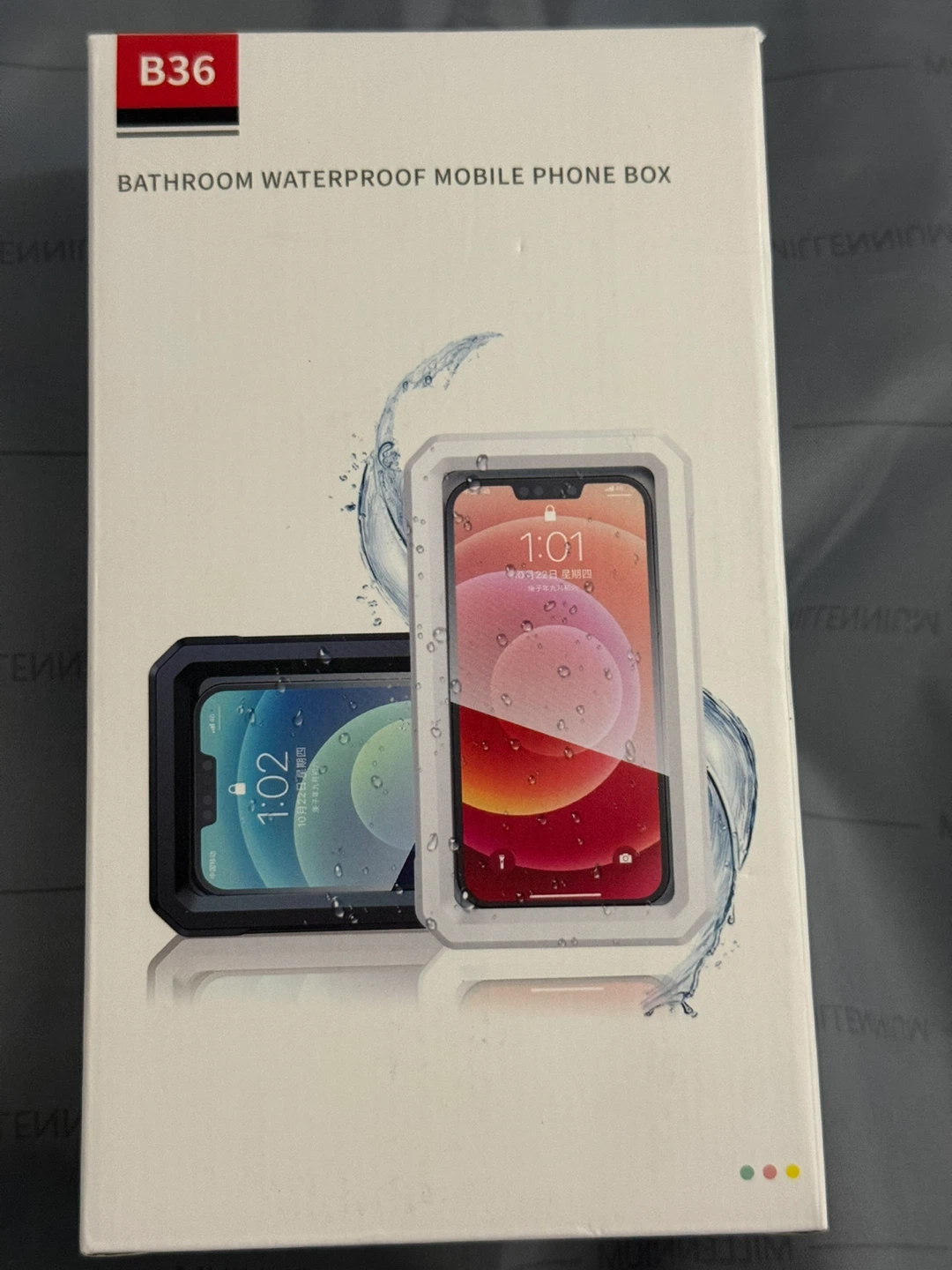 Coolpow Bathroom Waterproof Mobile Phone Box
