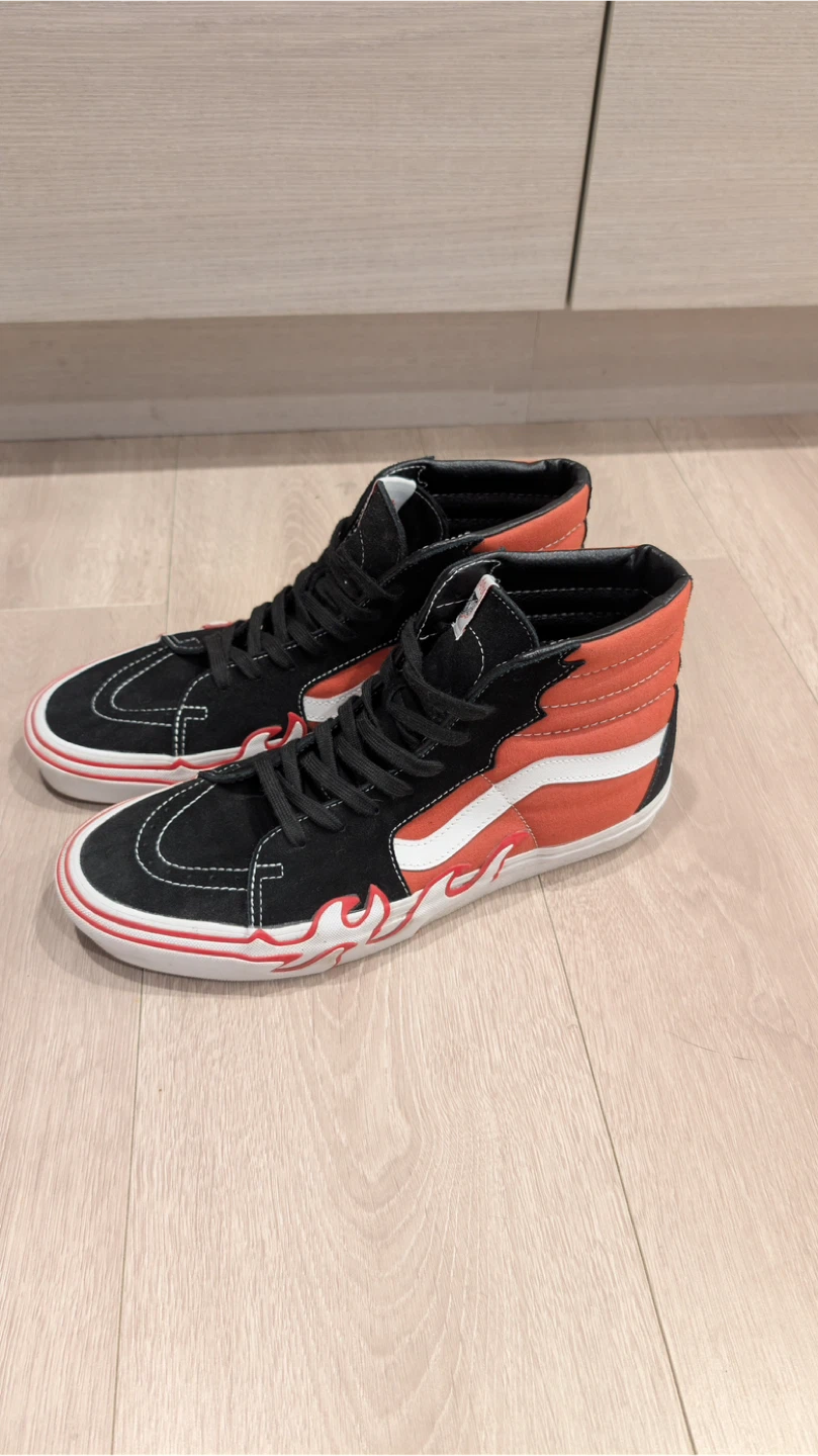 Vans Sk8-Hi Flame Sneakers - US Men's 12