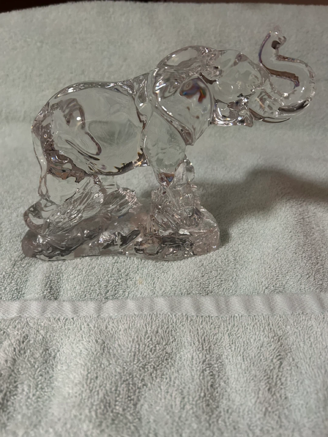 Princess House Crystal Glass Figurines Dolphin & Elephant - photo 4