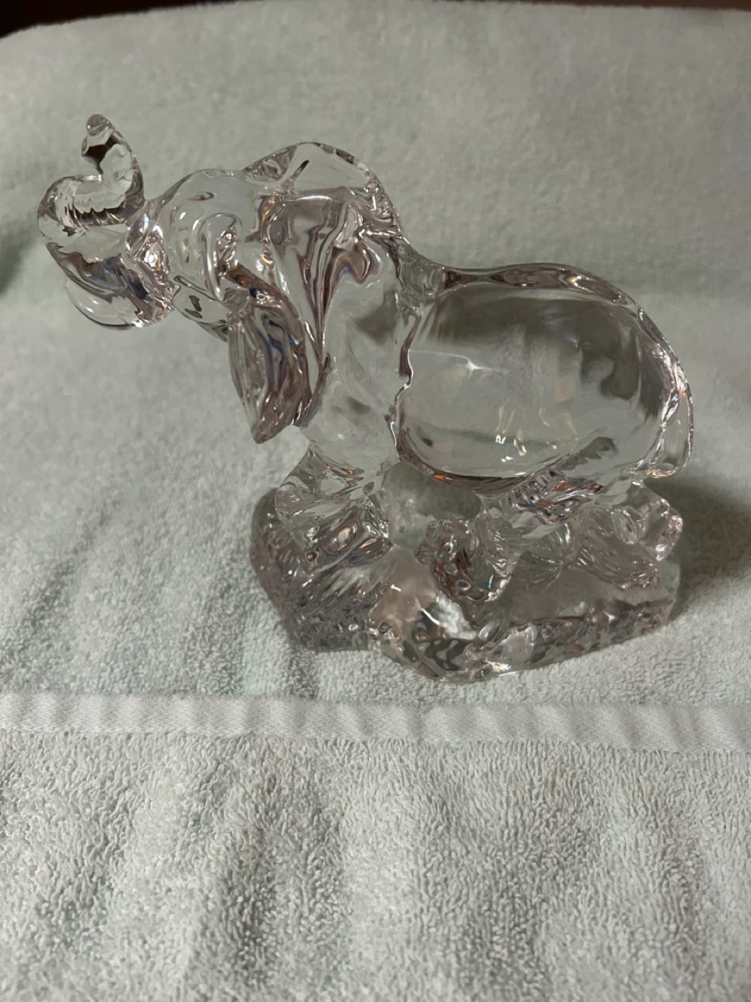Princess House Crystal Glass Figurines Dolphin & Elephant - photo 5
