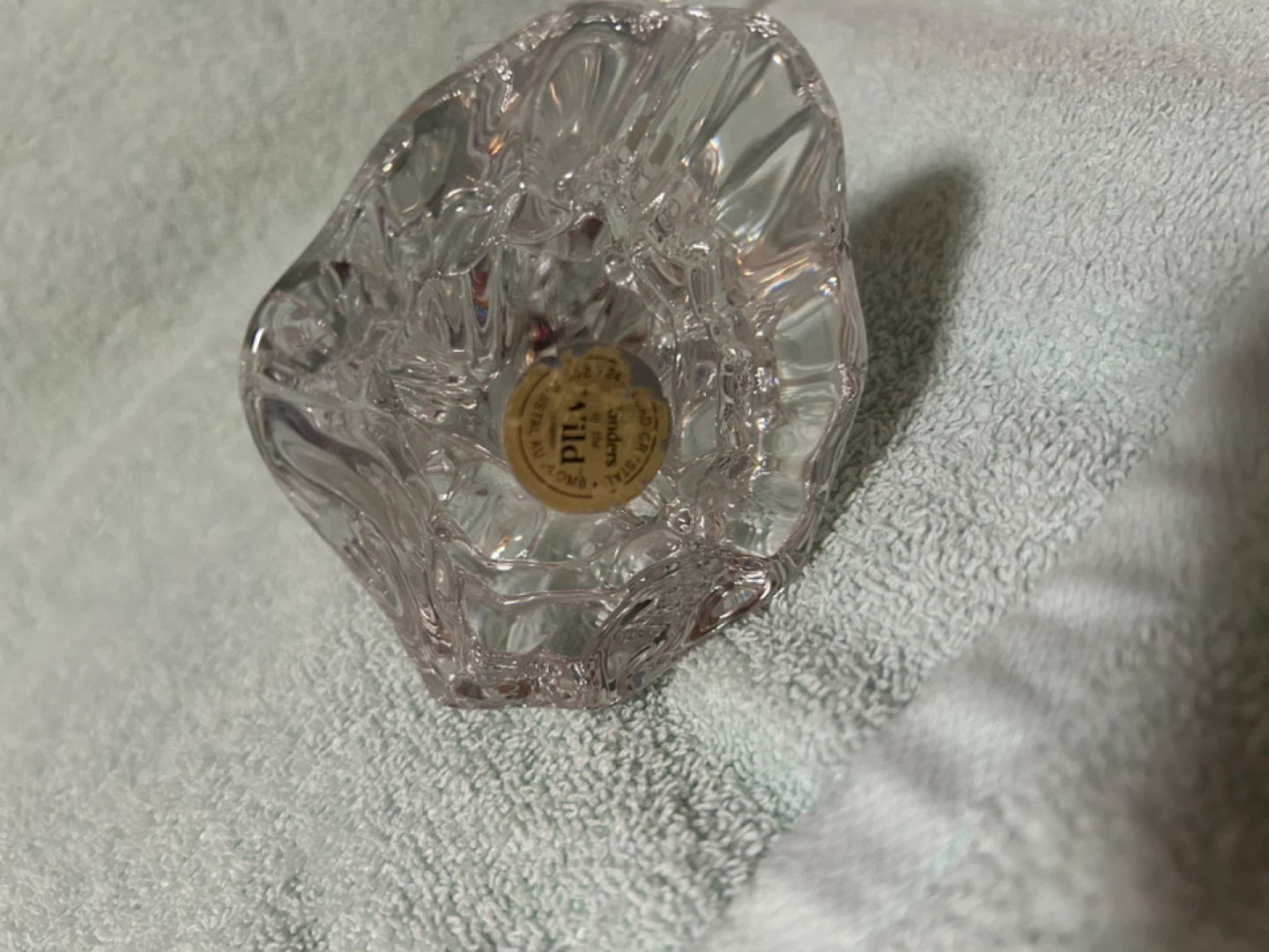 Princess House Crystal Glass Figurines Dolphin & Elephant - photo 3