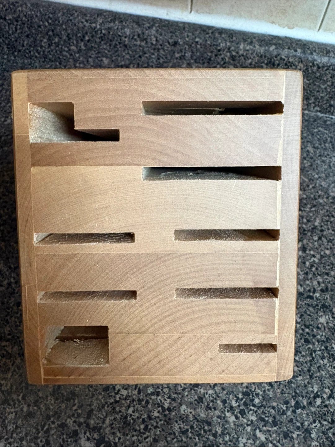 BNWT Henckels Wooden Knife Block - Natural Wood - photo 3