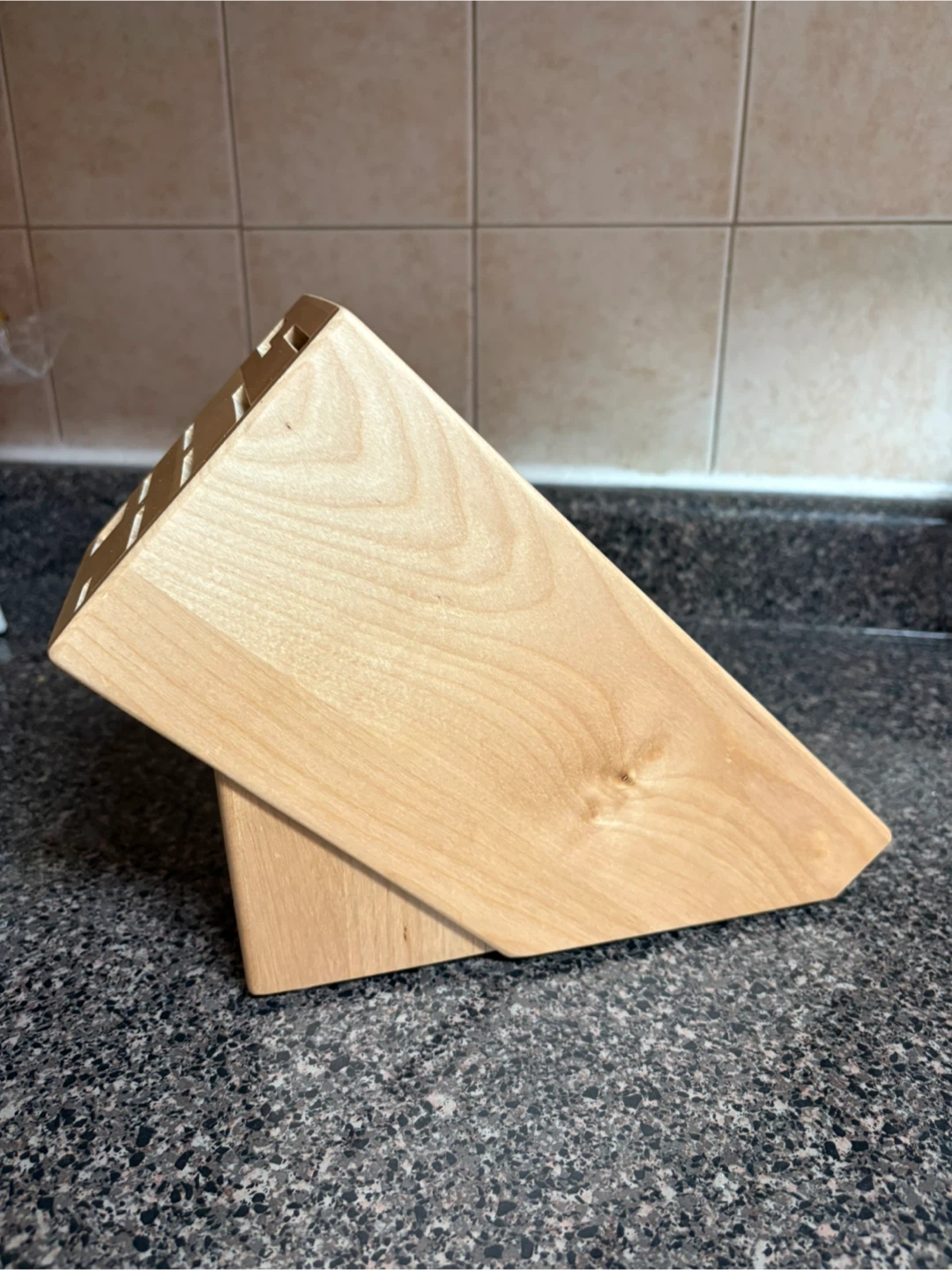 BNWT Henckels Wooden Knife Block - Natural Wood - photo 4