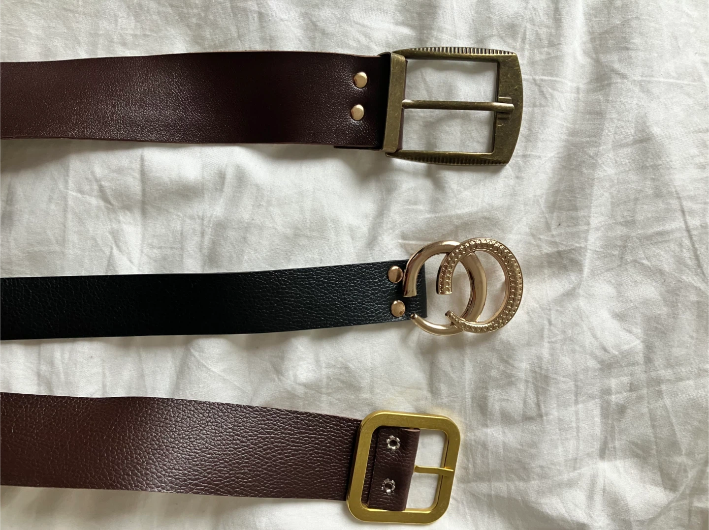 Faux Leather Belts