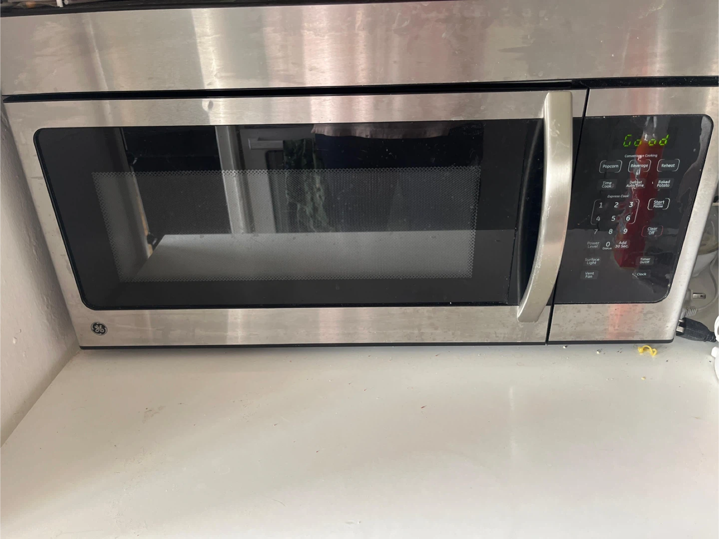 GE Stainless Steel Over-the-Range Microwave