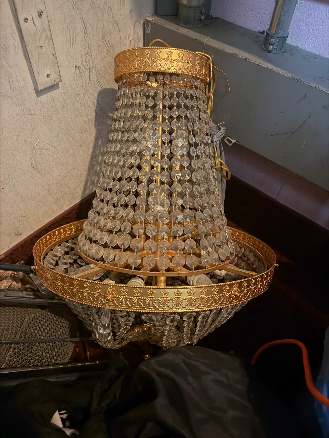 Gold Crystal Chandelier - photo 2