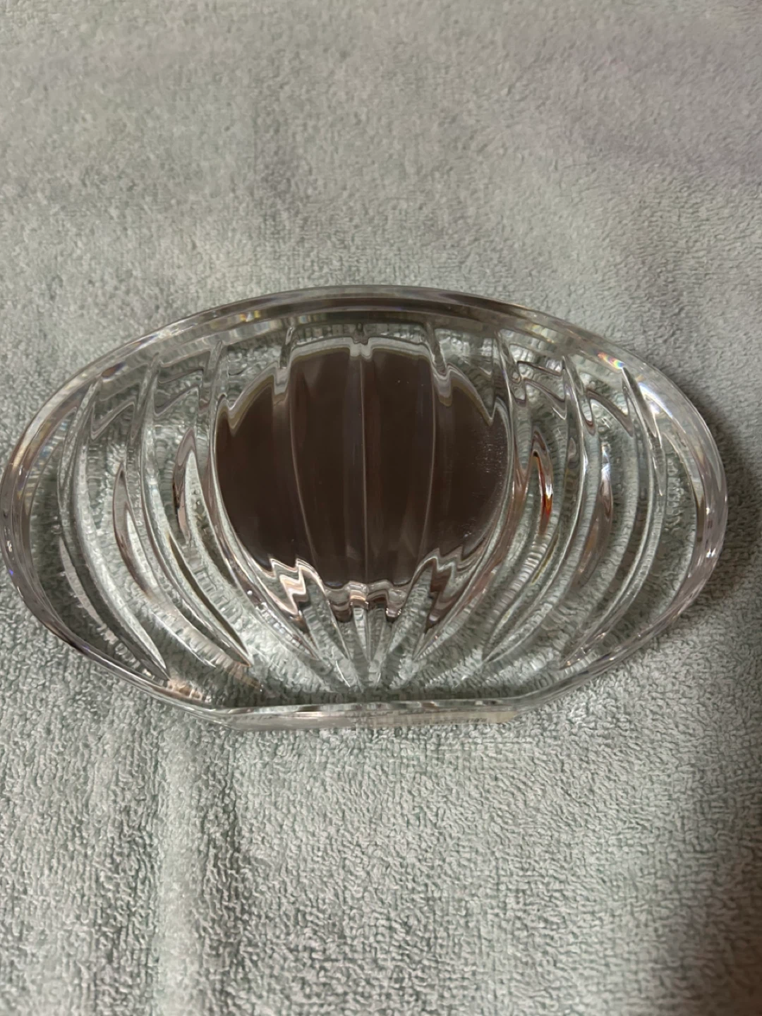 Waterford Crystal Clock for Mantel or Desk - photo 3