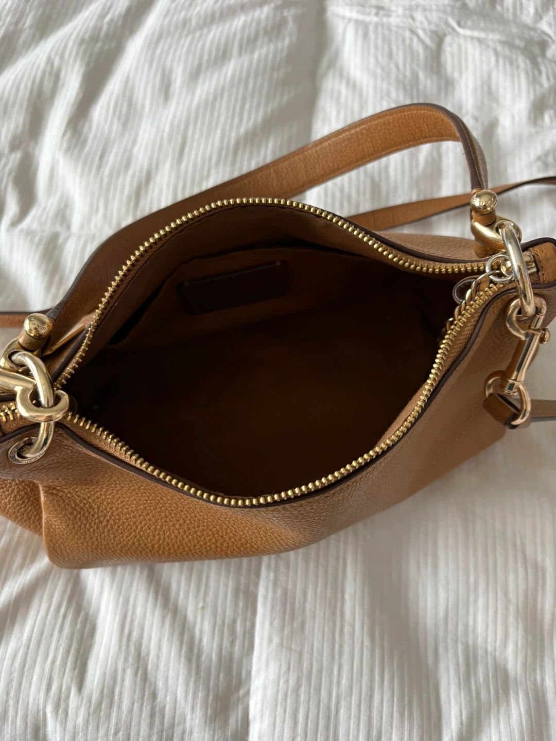 Coach Leather Shoulder Bag - Brown - photo 2