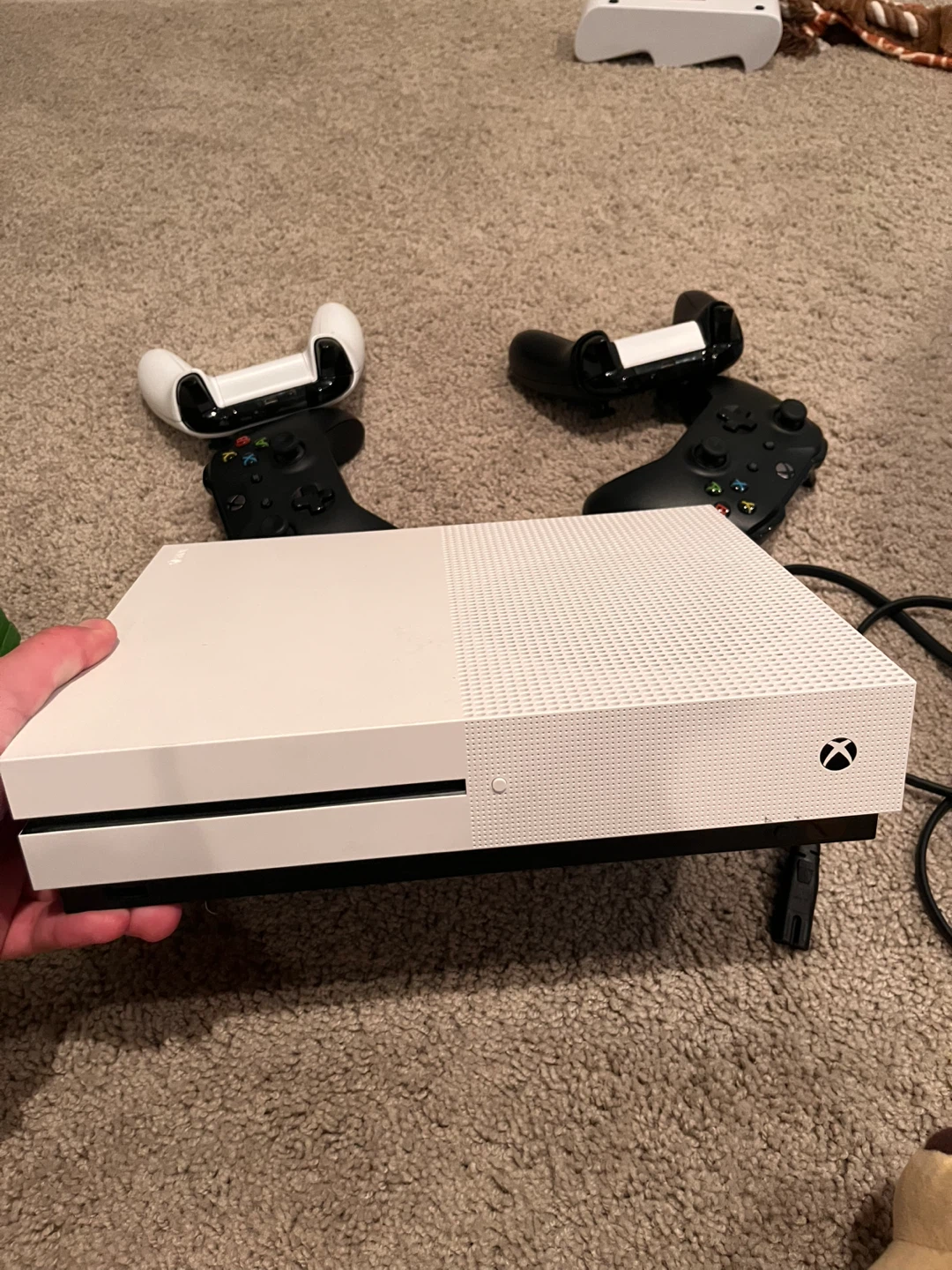 Xbox One S Console with 4 Controllers and Games - photo 4
